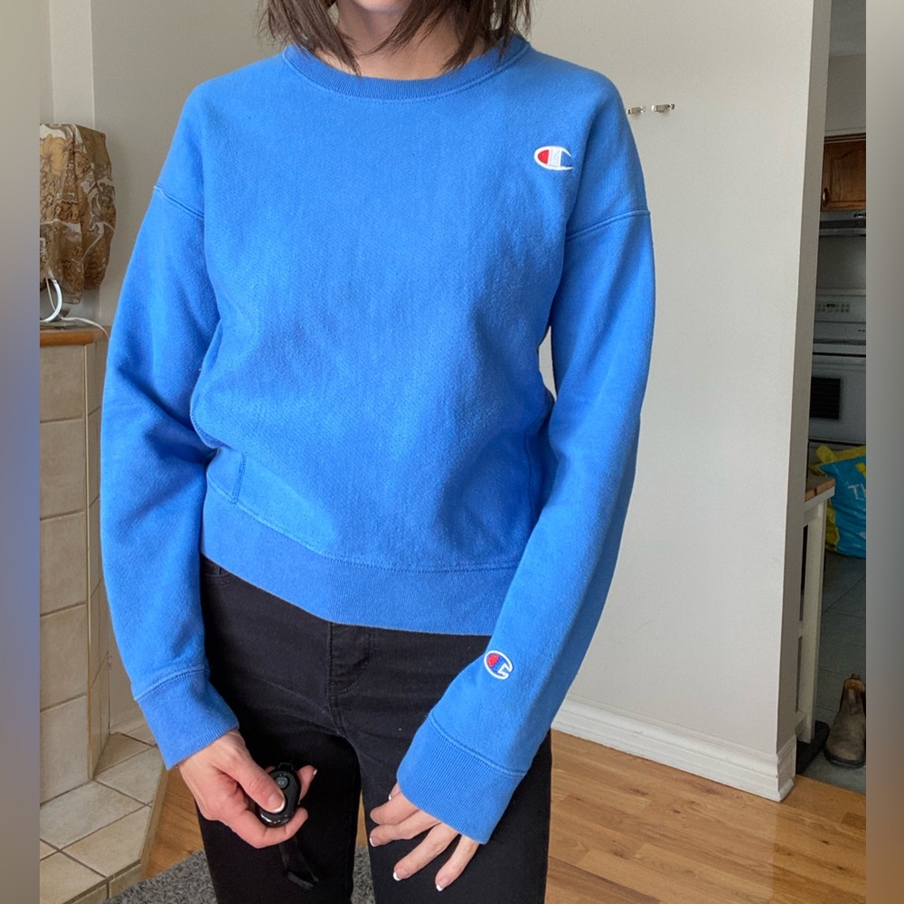 Retro Champion Crew Neck Sweatshirt - Picture 4 of 13